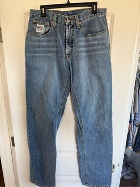 Cinch Men’s Light Blue Straight Jeans